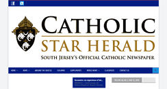 Desktop Screenshot of catholicstarherald.org