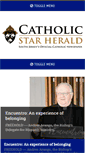 Mobile Screenshot of catholicstarherald.org